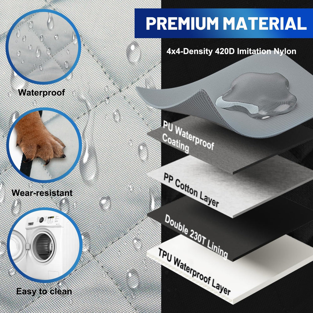 CarChic window inserts blend with the door protector for seamless use.