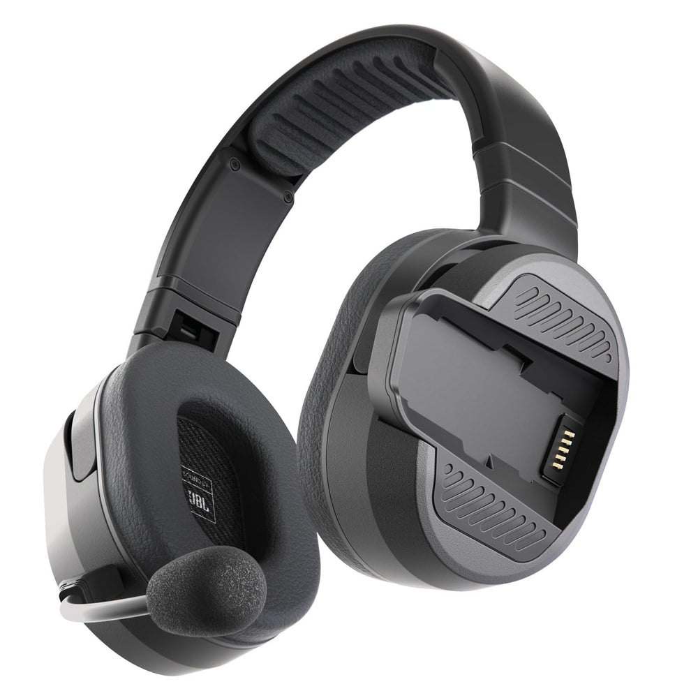 Cardo Edgephones worn by rider on a trail for clear group communication.