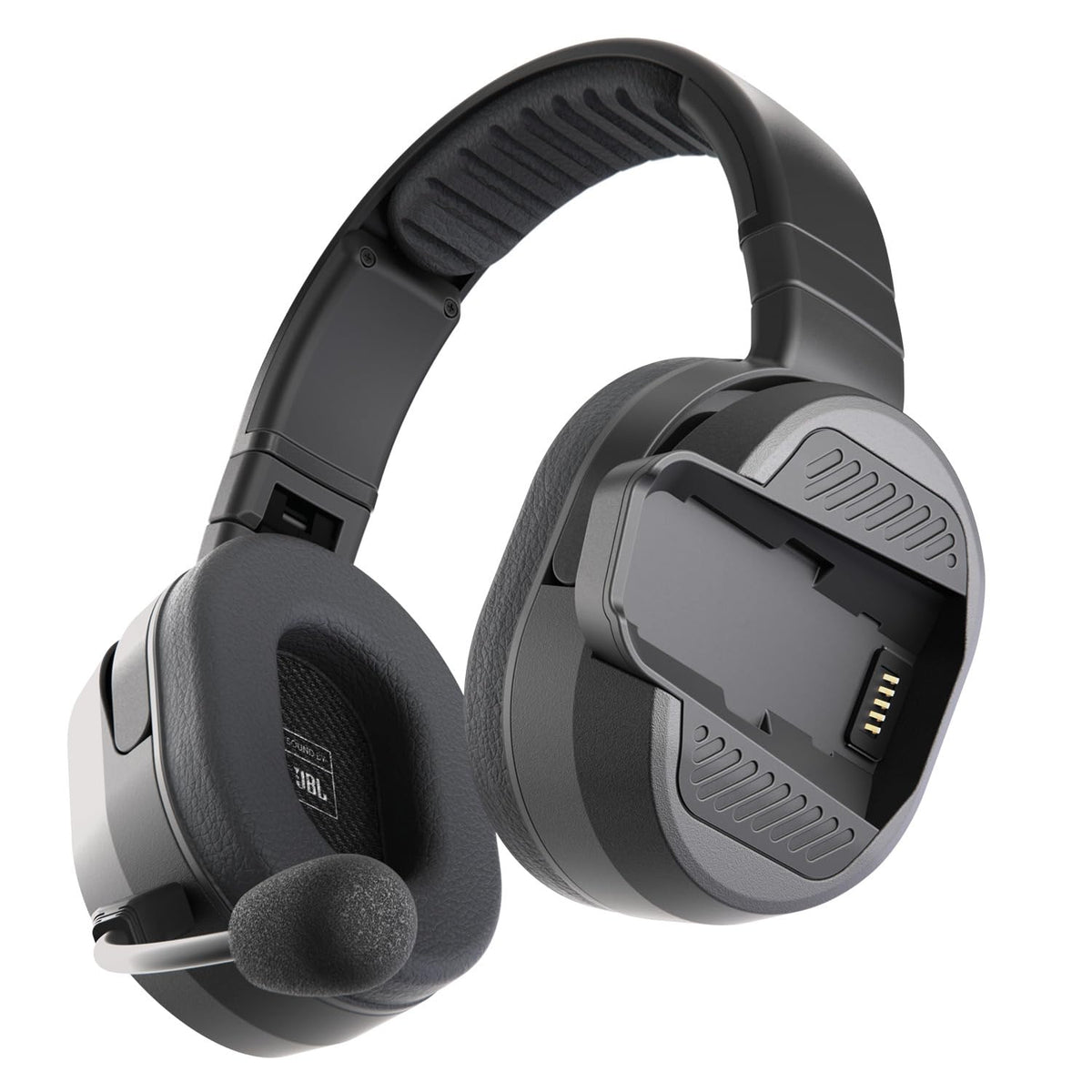 Cardo Edgephones worn by rider on a trail for clear group communication.