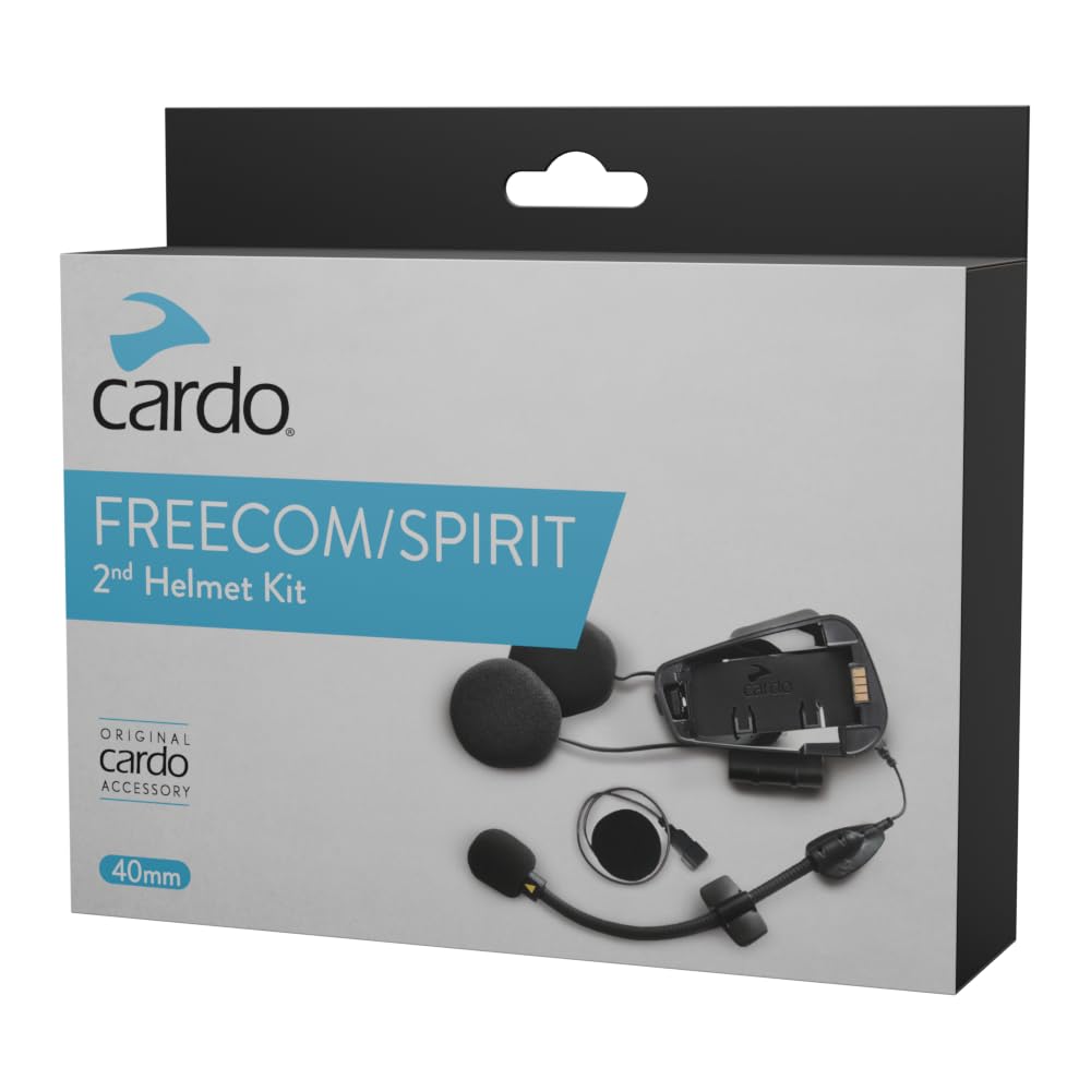 Cardo FREECOM-X/Spirit second helmet kit for quick replacement on ongoing rides