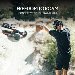 Cardo Packtalk Edgephone ORV no cellular coverage needed for reliable comms anywhere.
