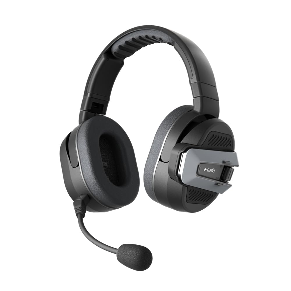 Cardo Packtalk Edgephone ORV wireless hands-free intercom for seamless rider communication.