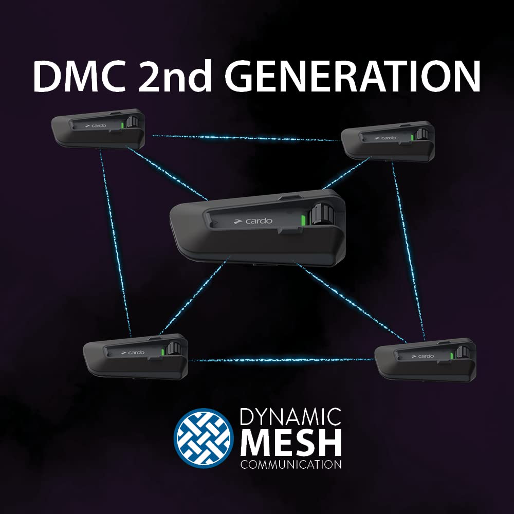 Cardo Packtalk Neo dynamic mesh Gen 2 supports many riders.
