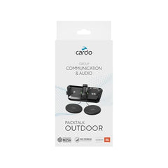 Cardo Packtalk Outdoor mounting options for winter helmet setups