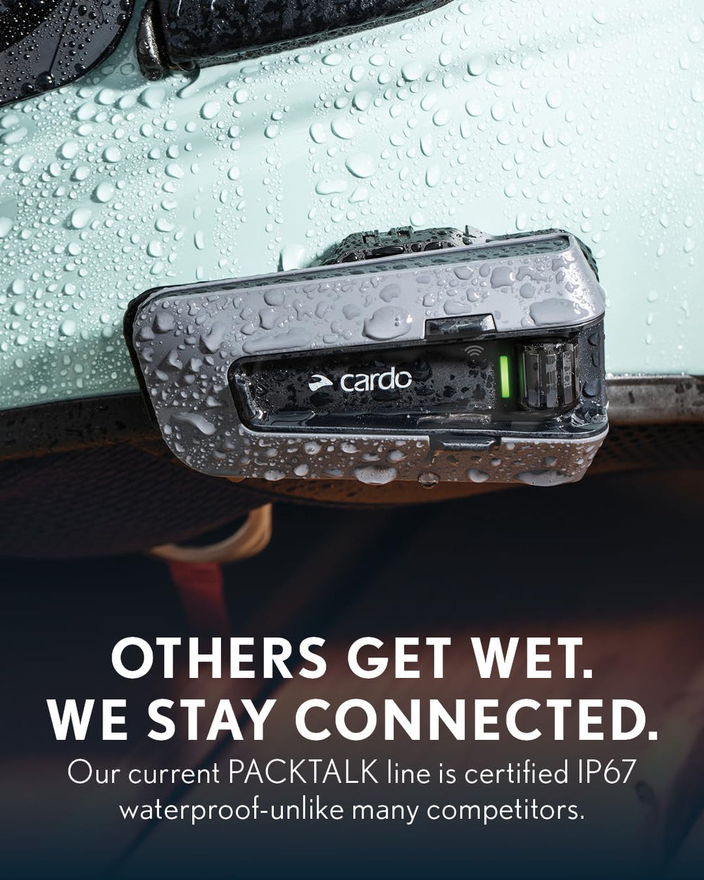 Cardo PACKTALK PRO supports up to 15 riders in DMC.