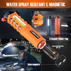 CareLite emergency flashlight window breaker tip for car exit safety