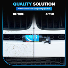 Soft sponge included with Carfidant Bug Remover for scratch-free cleanup