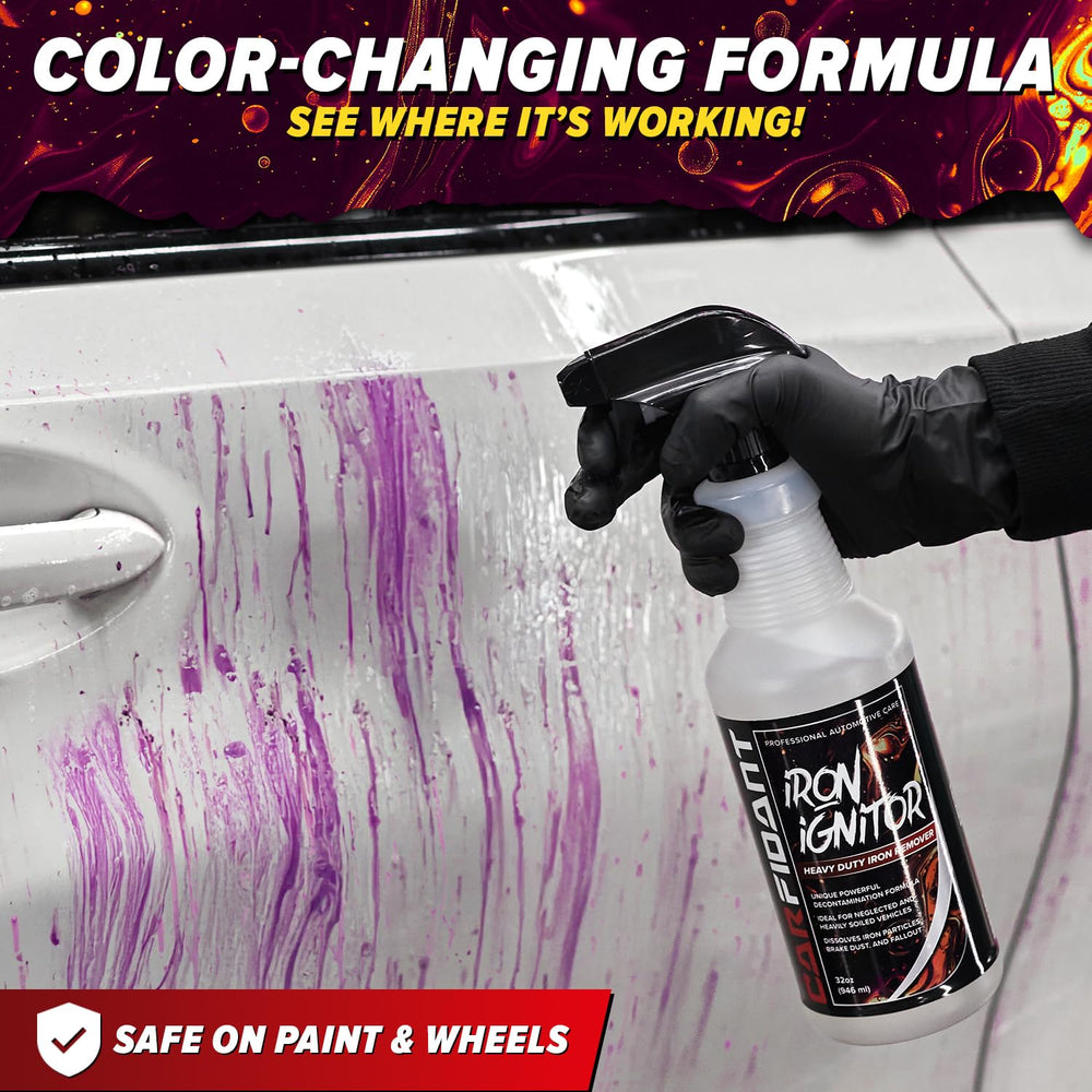 Carfidant Iron Ignitor safe-on-paint proves pH-neutral protection for coatings