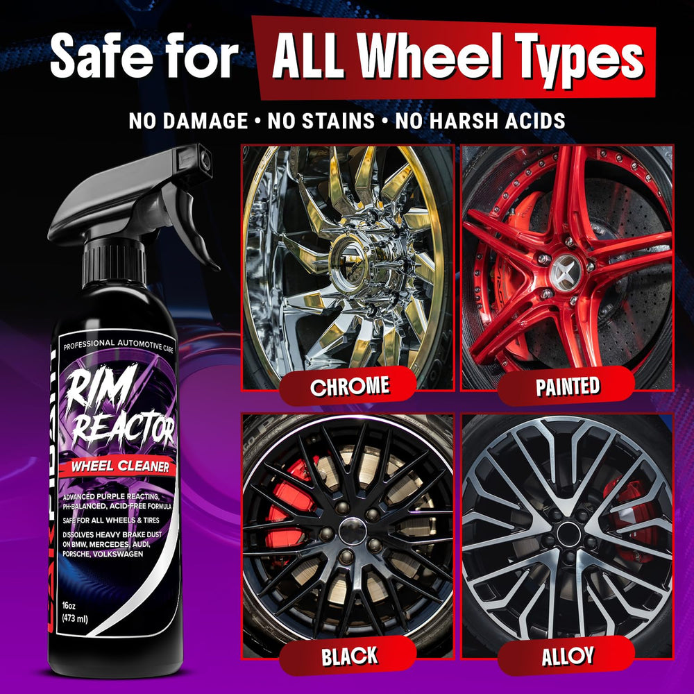 Carfidant Rim Reactor no-scrub-needed promotes effortless wheel maintenance
