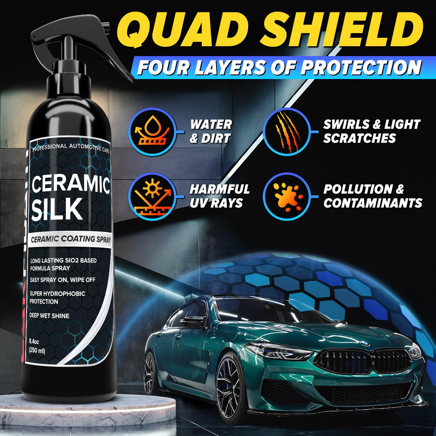 Carfidant Scratch Remover safe on light finishes including white and metallic