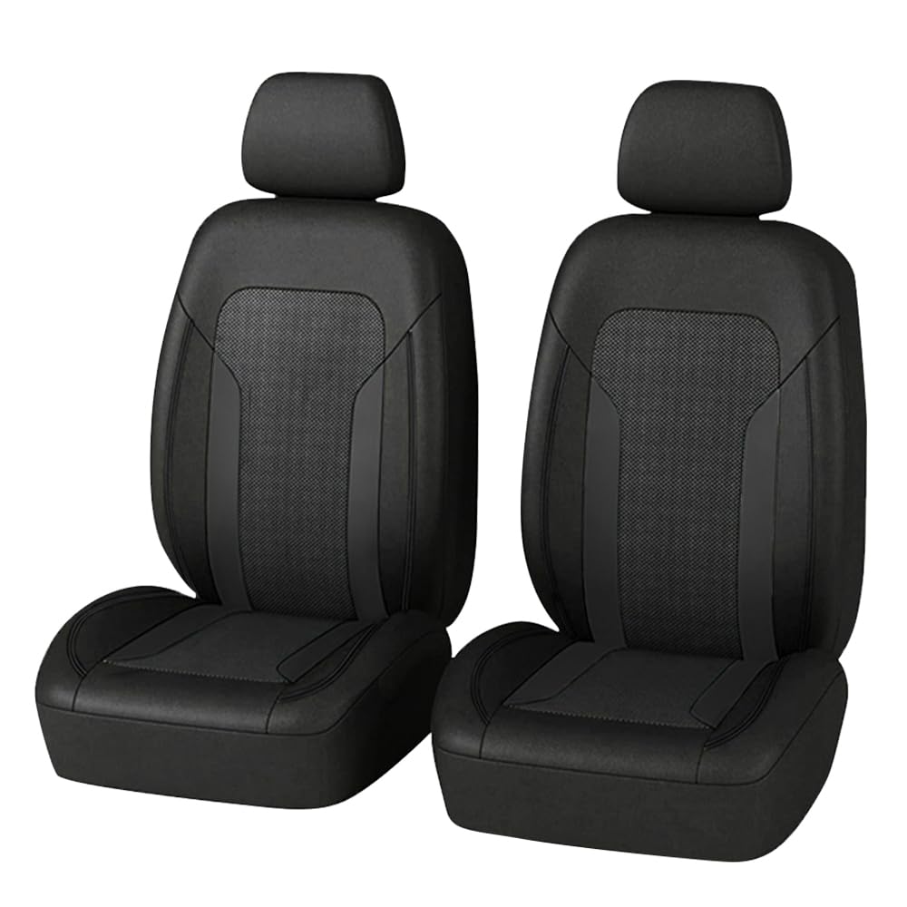 Carleef 4PCS cooling seat covers on the front seats enhance airflow and comfort
