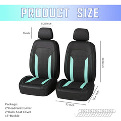 Carleef foam-padding seat protector cushions for long drives