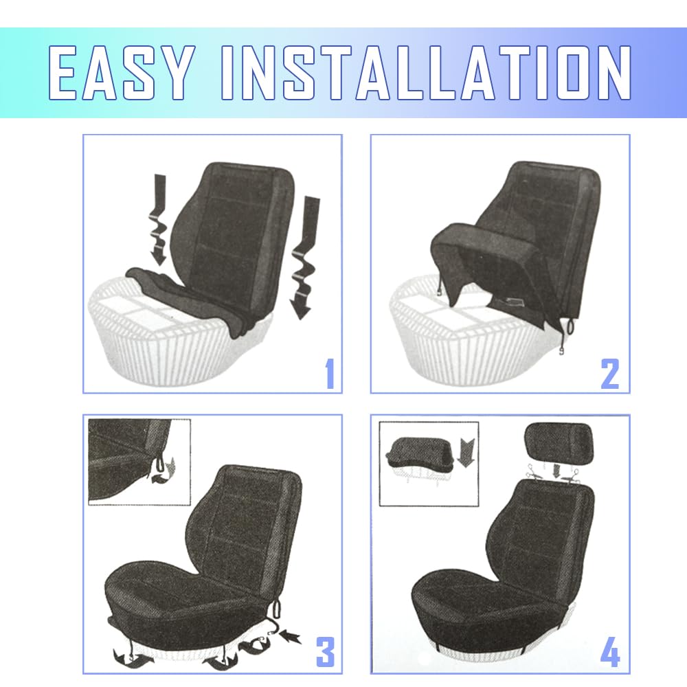 Carleef seat protection highlights shielding seats from wear and stains