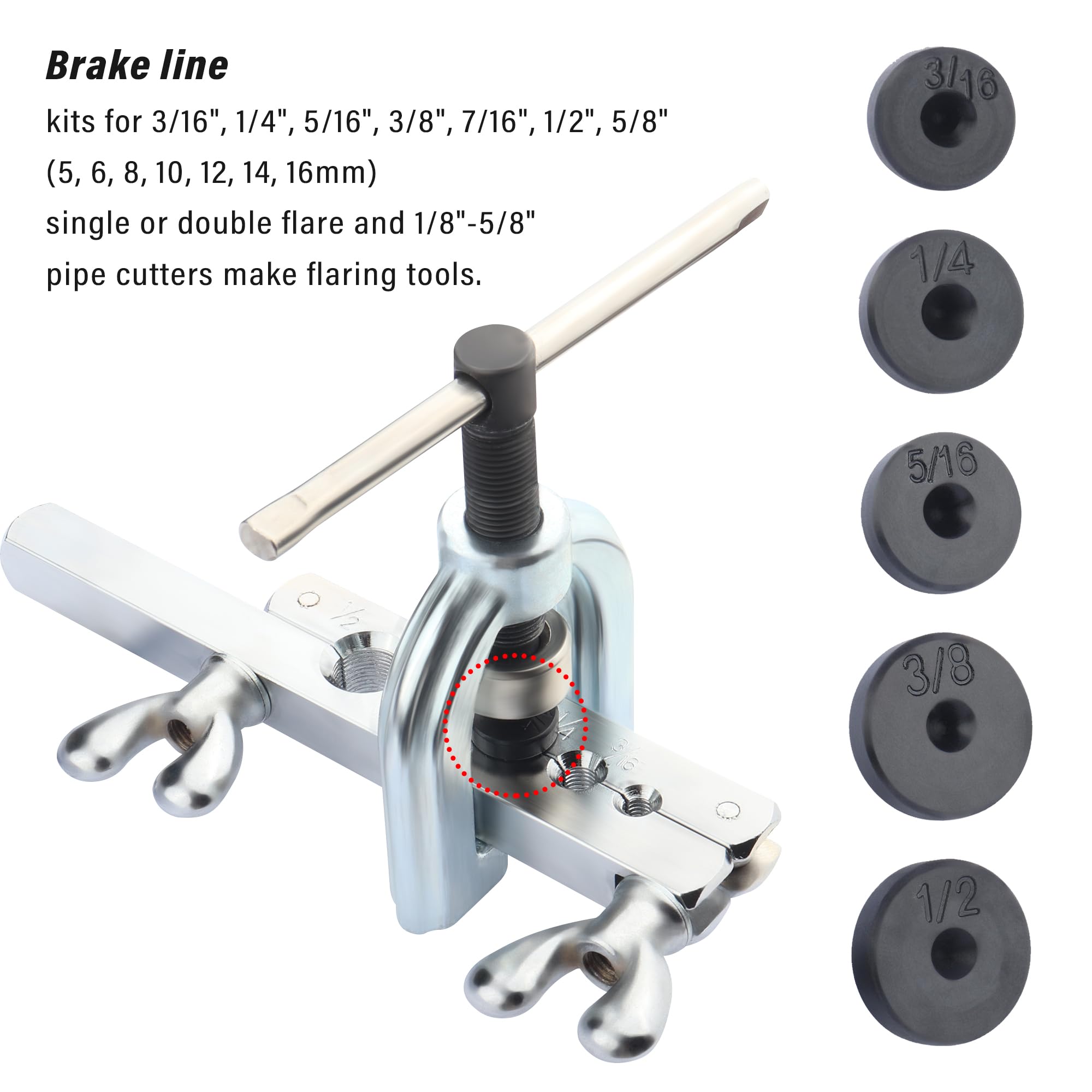 Carleef flaring yoke and cone aid reliable line flare