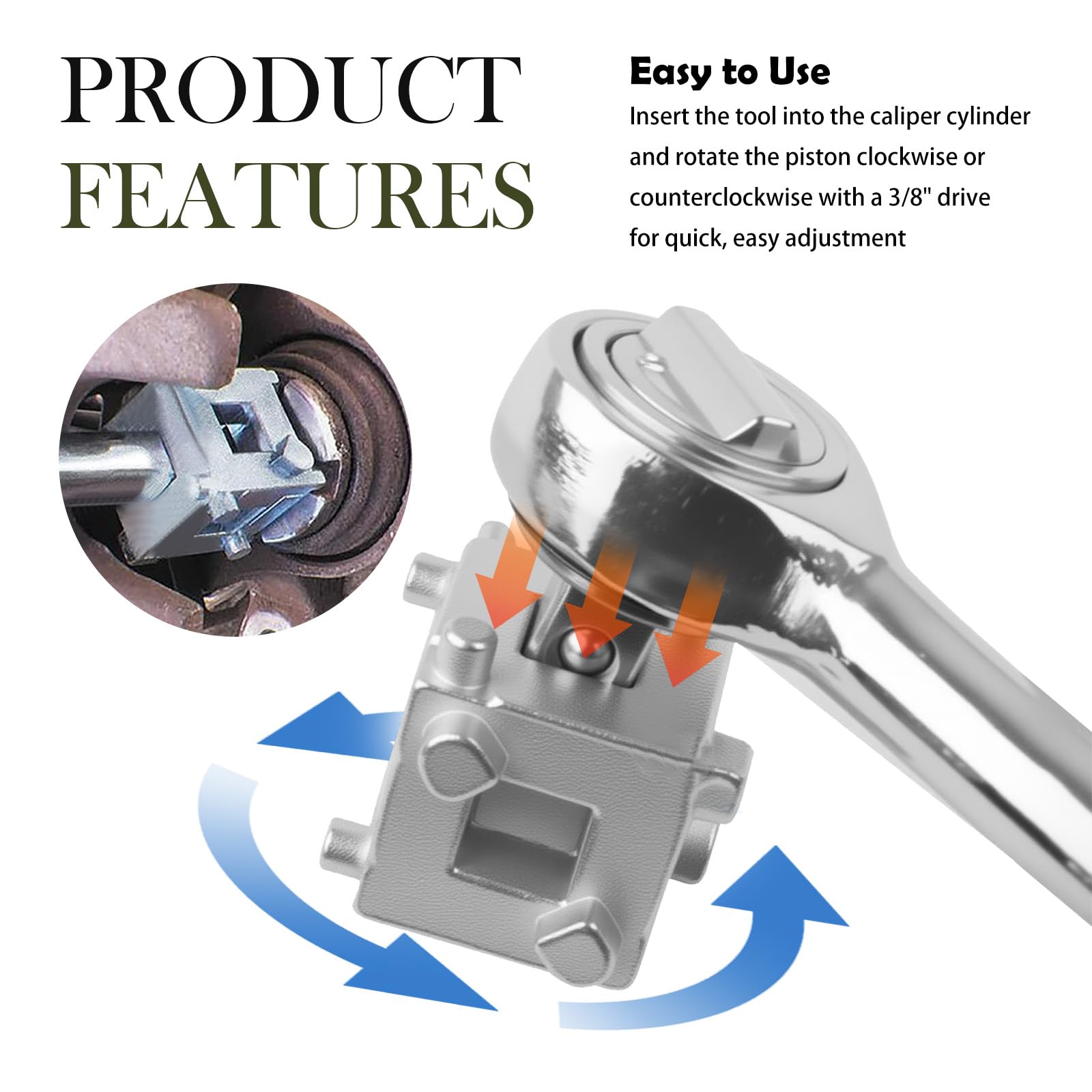 carleef cube beside ruler showing compact dimensions for tight brake caliper access