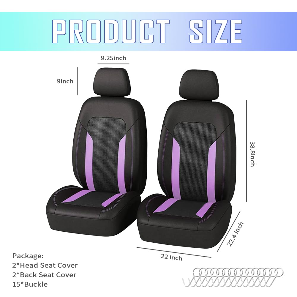 Carleef universal-fit seat protector compatible with airbags and belts.