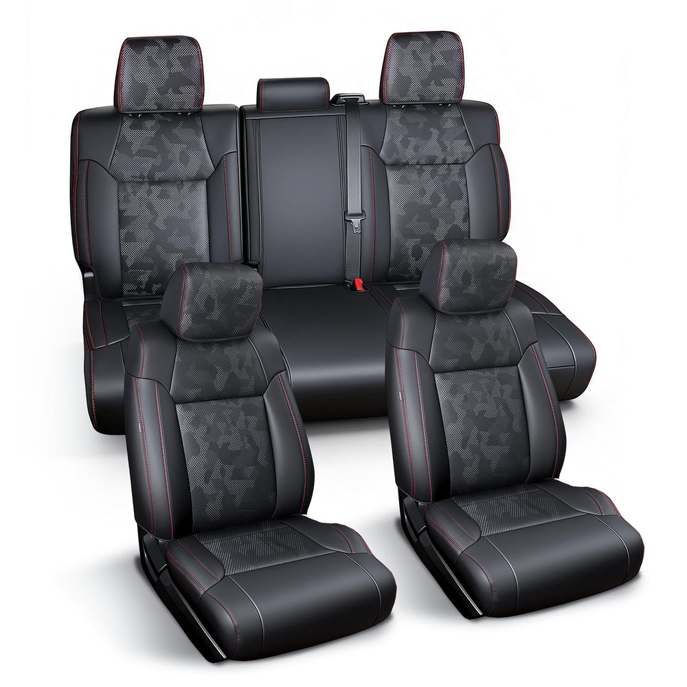 Carlimeki camo black interior upgrade enhances the cabin look.