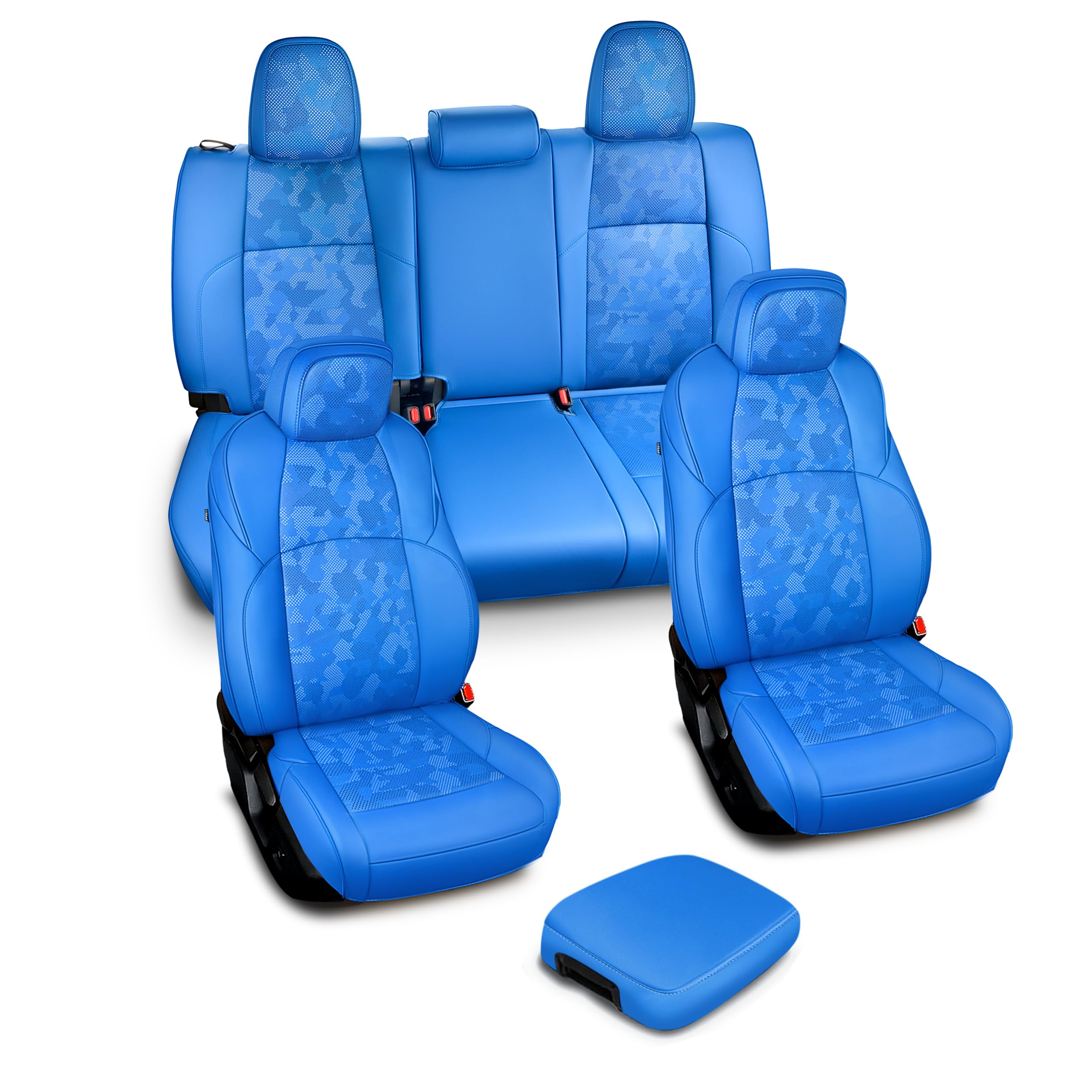 Carlimeki center console armrest covers included for complete interior protection.