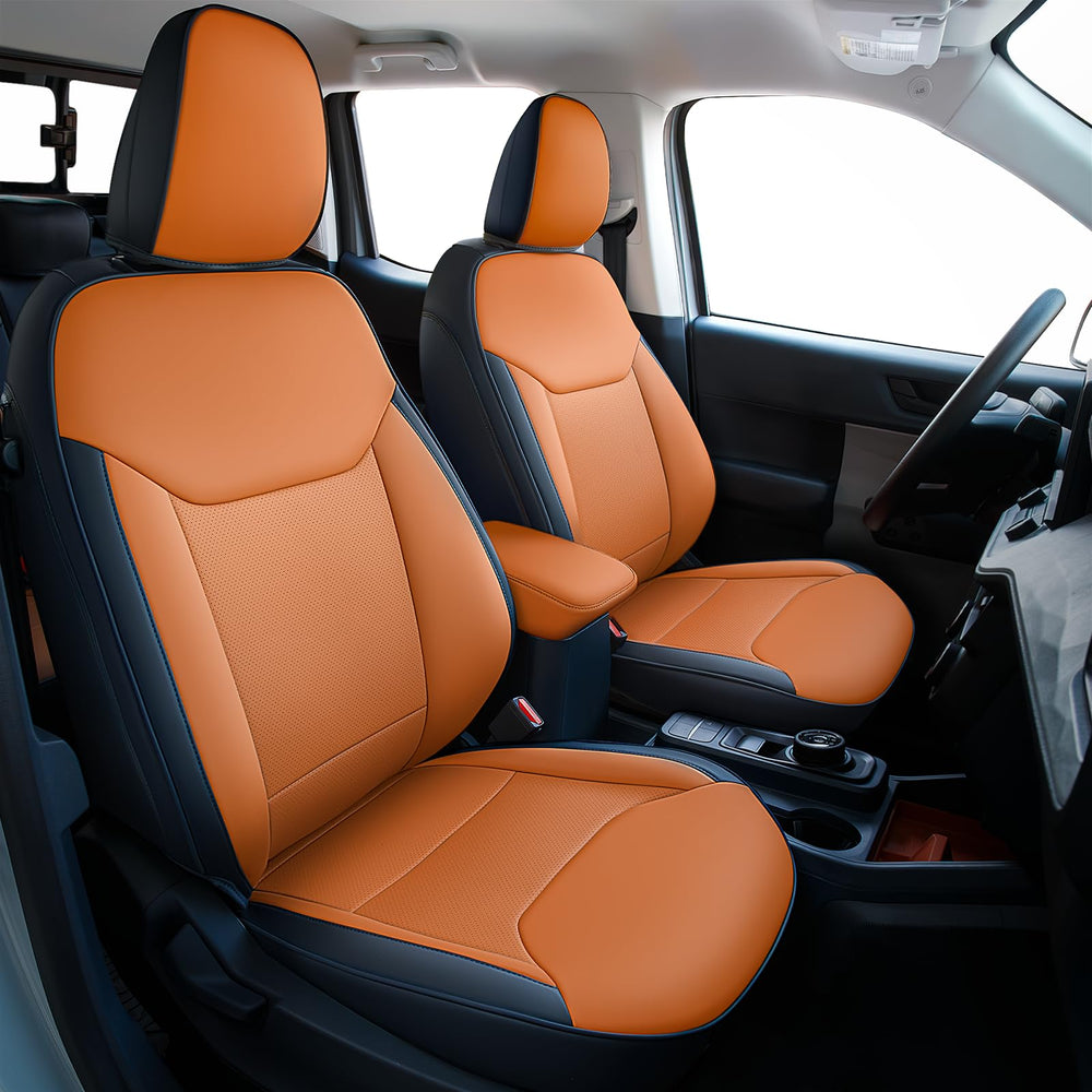 Carlimeki Maverick seat cover front view shows full coverage and protection