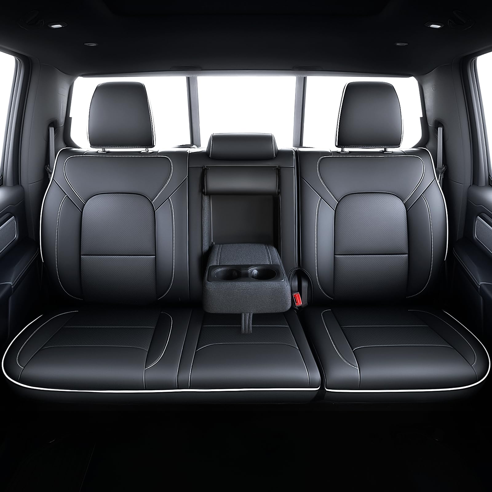 Carlimeki Ram 1500 A1 passenger front seat cover shields from daily use.