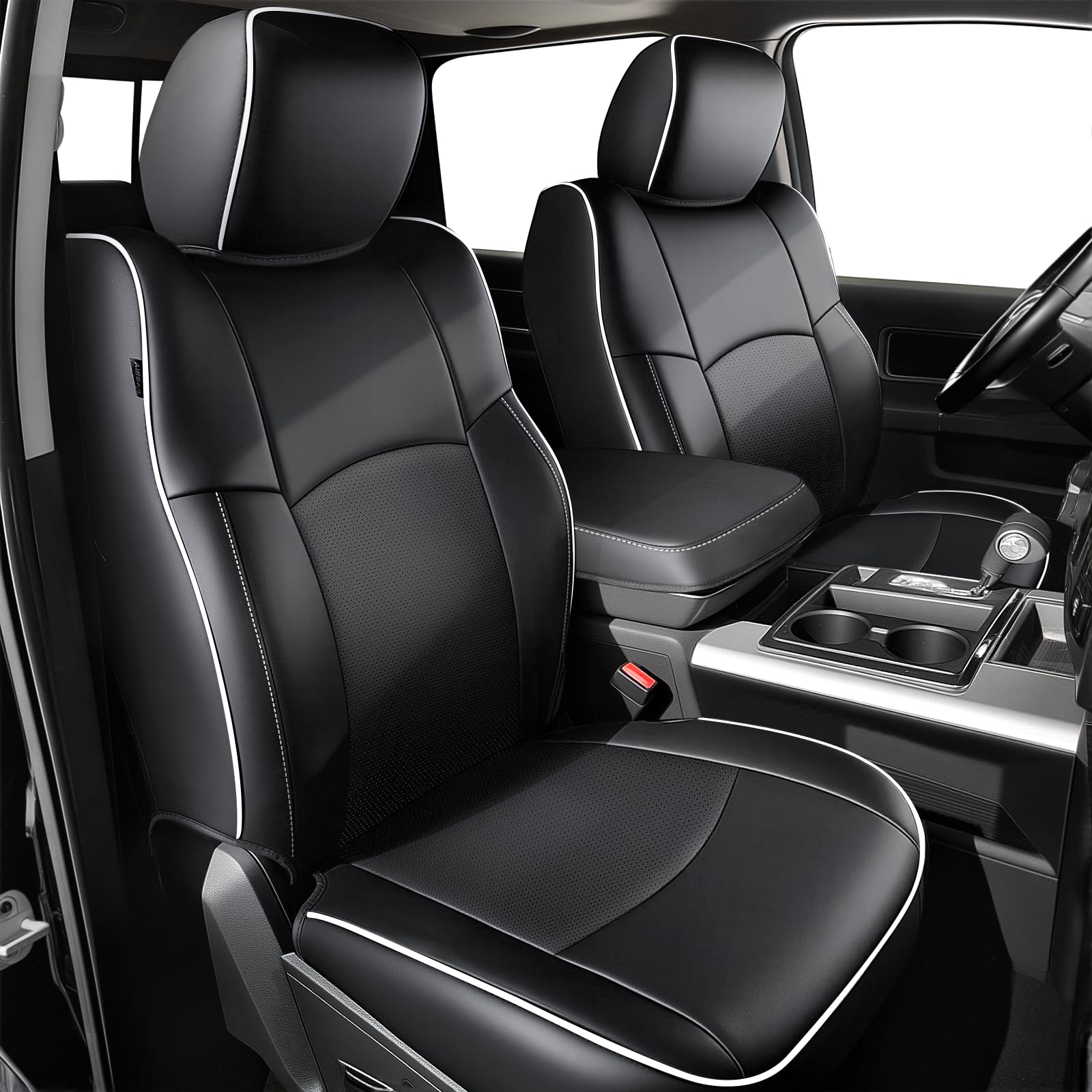 Carlimeki Ram 1500 D1 front seat cover protects and refreshes the cabin