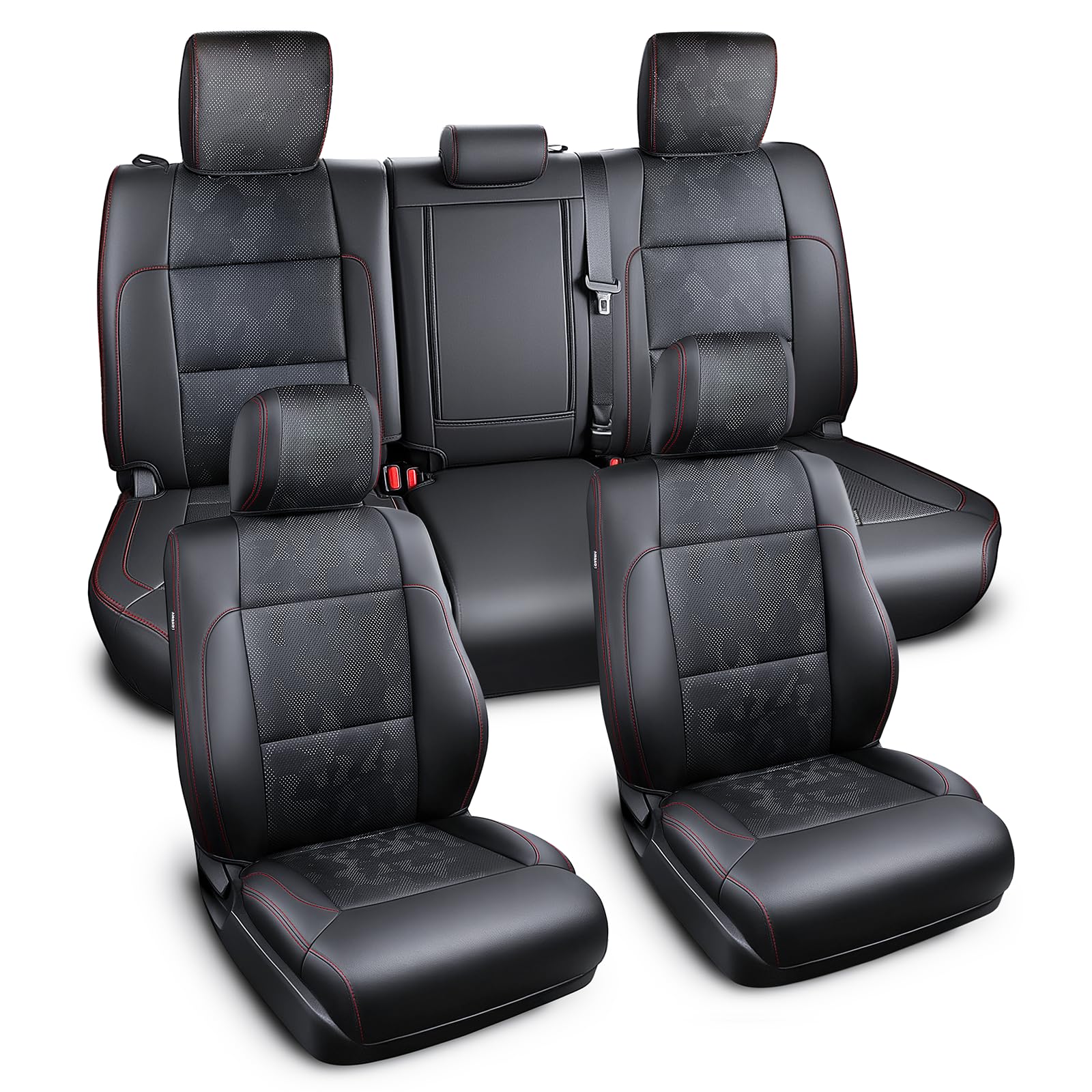 Carlimeki camouflage black finish enhances cabin style while safeguarding original seats