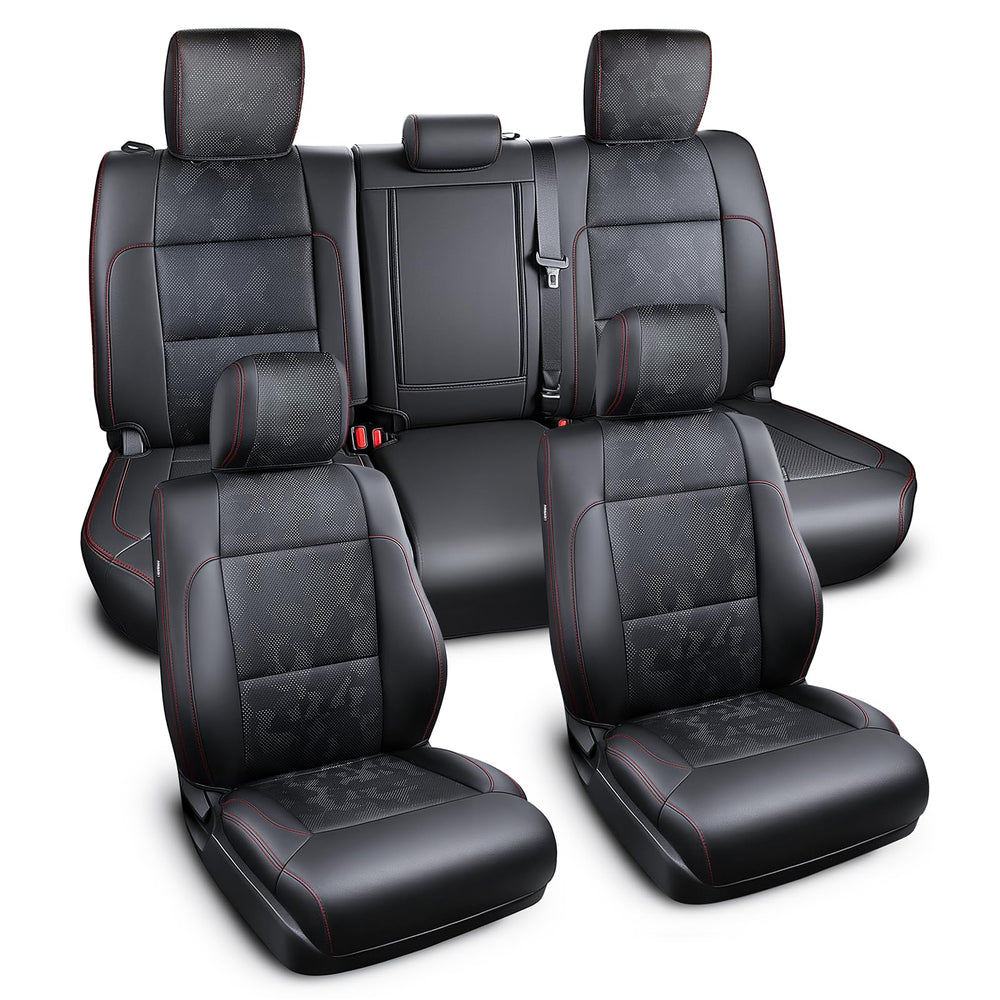 Carlimeki camouflage black finish enhances cabin style while safeguarding original seats