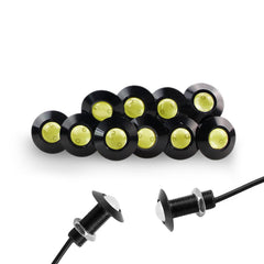 CARLITS Eagle Eye LED DRL 10-pack bright white light for daytime driving