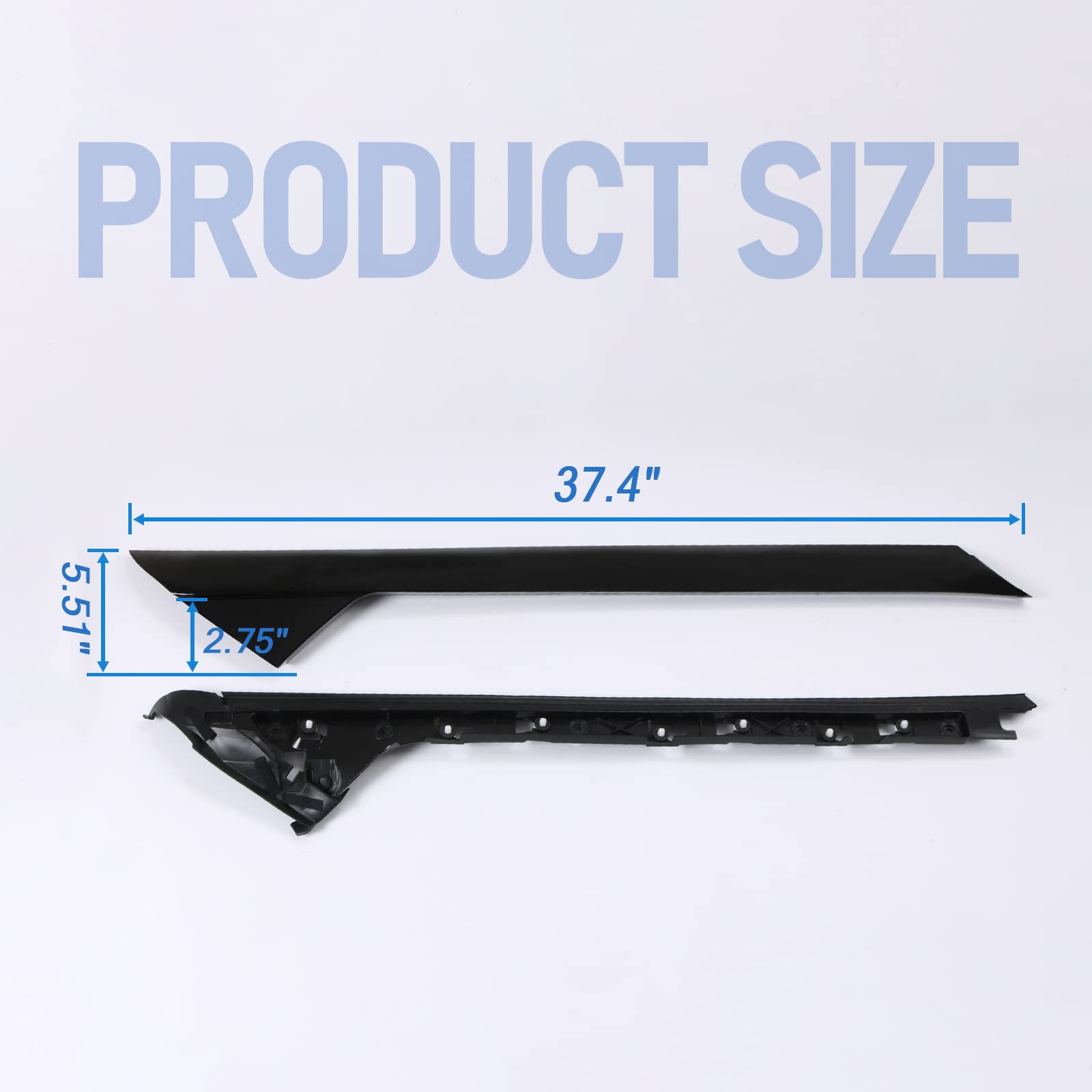 CARMOCAR A-Pillar left inner trim for Ford Explorer, precise replacement.