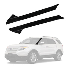 CARMOCAR A-Pillar outer trim left front in gloss black for a cohesive exterior look.