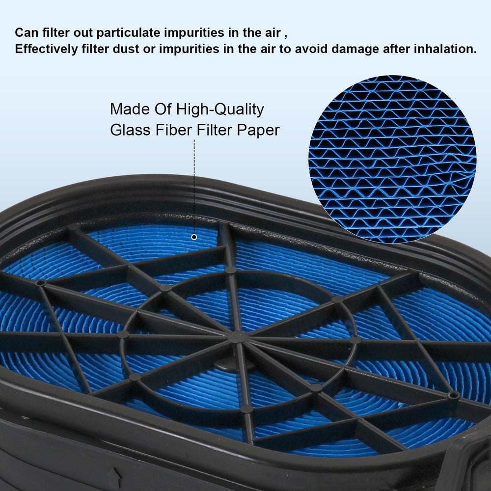 CARMOCAR air filter in dusty conditions demonstrates filtration capability