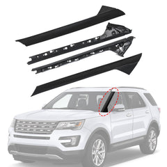 CARMOCAR A-Pillar molding trim right outer for 2011-2019 Ford Explorer, enhancing exterior fit.