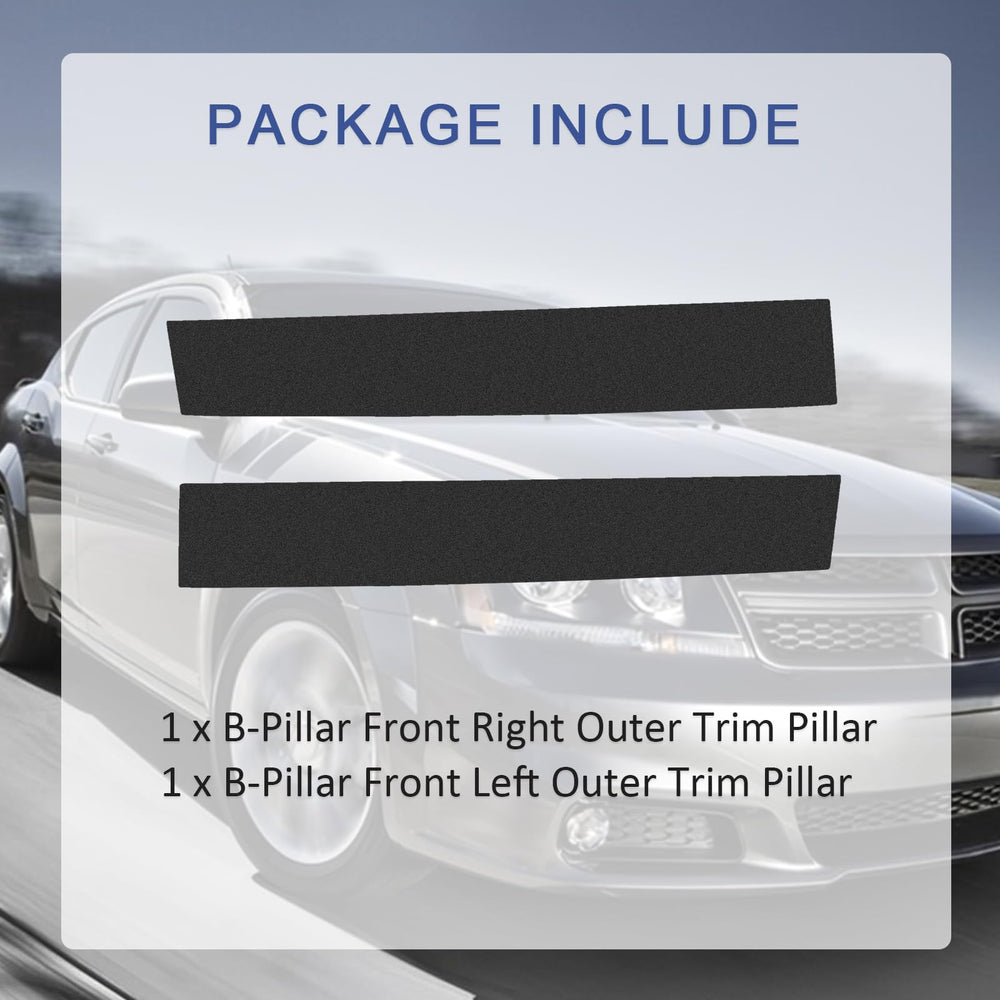CARMOCAR B-pillar molding package includes LH and RH components