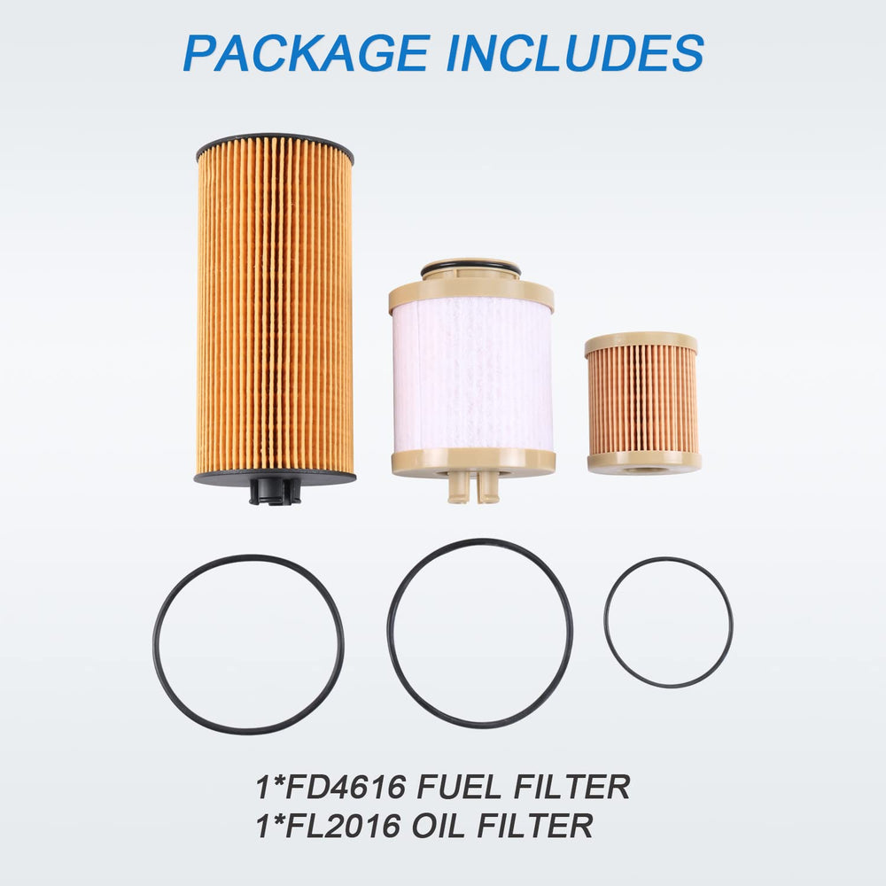 CARMOCAR branded filter set for confident DIY maintenance.