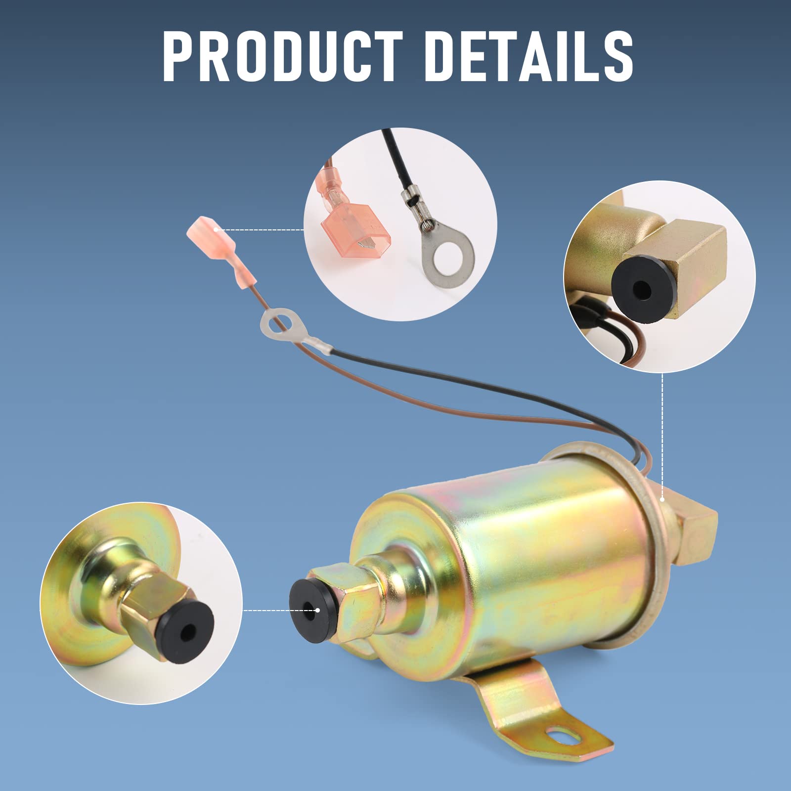CARMOCAR E11009 durable ABS-metal construction resists heat and vibration.