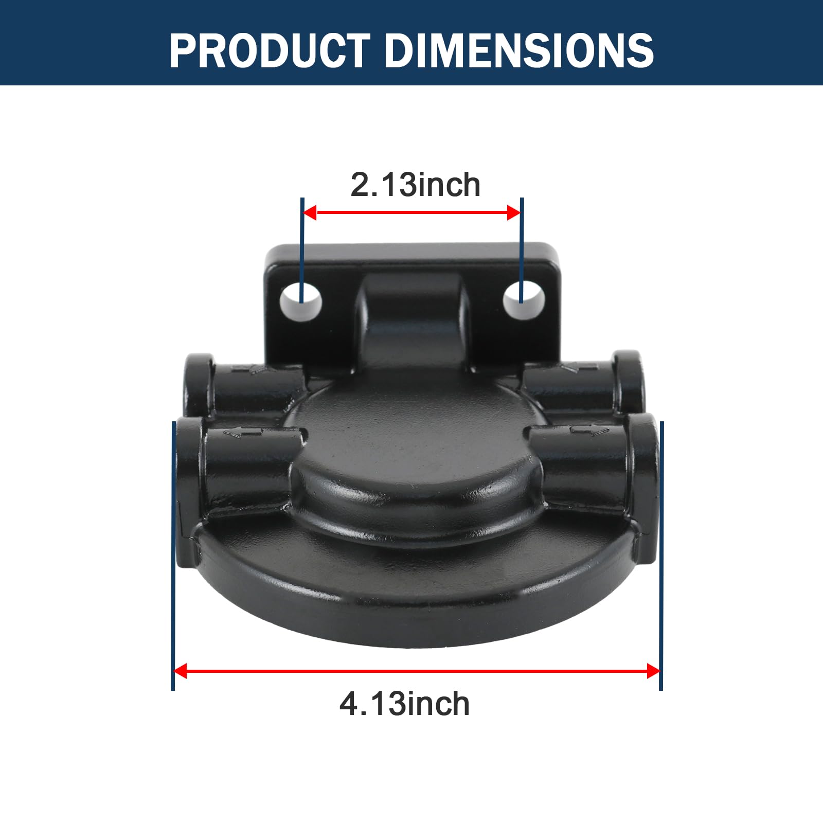 CARMOCAR installation screws included for fast, reliable installation.