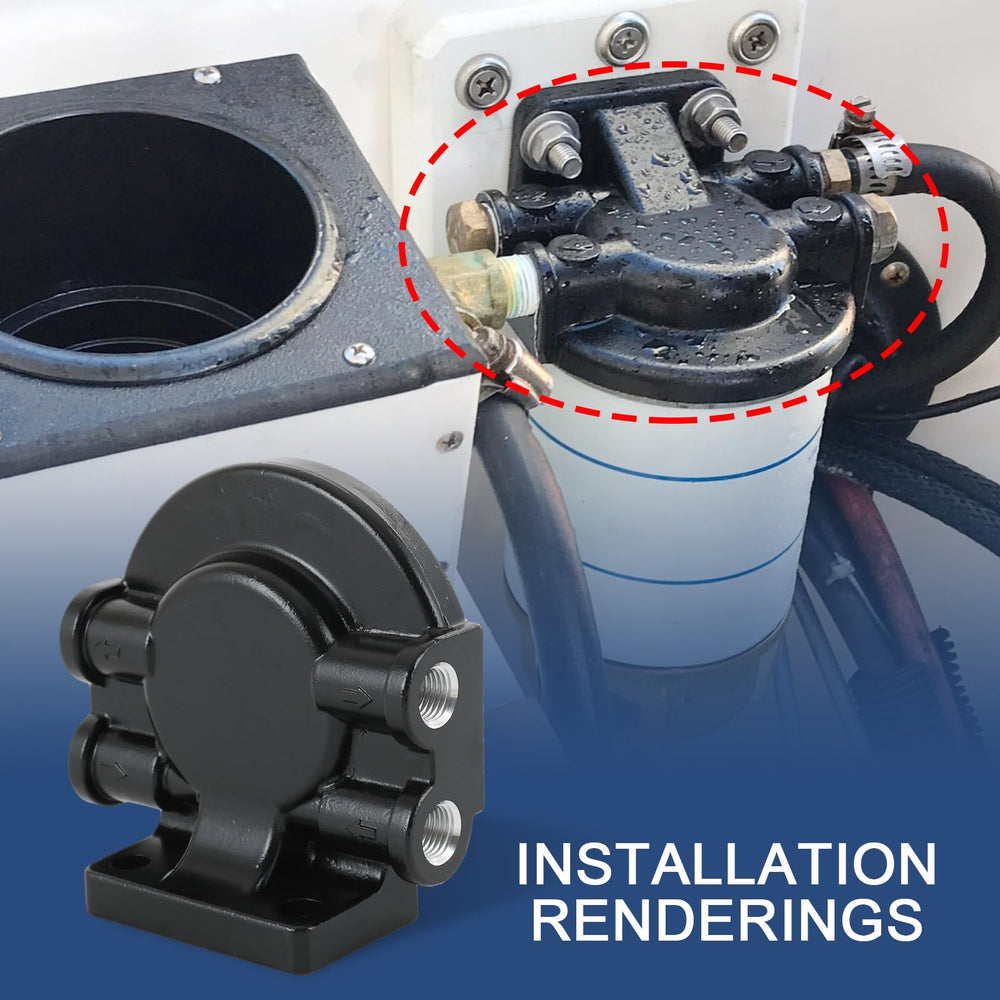 CARMOCAR spin-on design allows quick filter replacement.