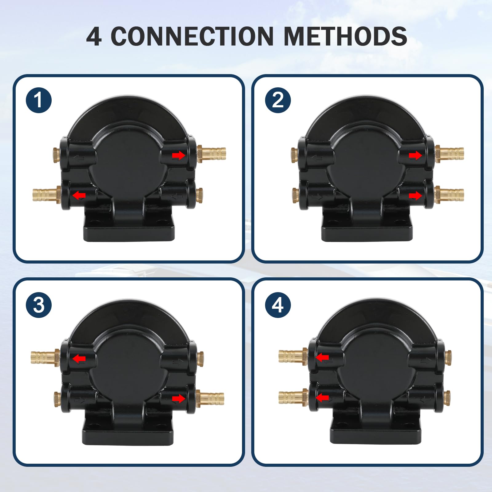 CARMOCAR water separator minimizes water in fuel for smoother operation.