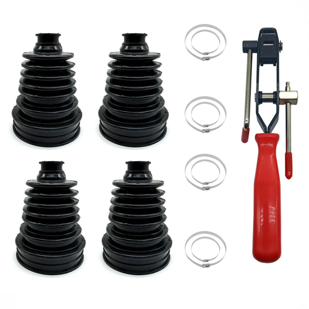 Carmoeignin small shaft CV boot kit provides universal fit and durable protection.