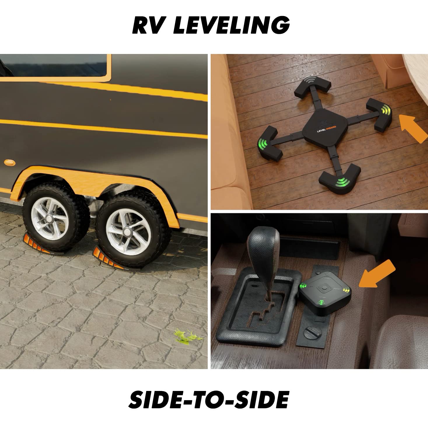 CARMTEK Level Wizard auto shut-off saves battery life during use
