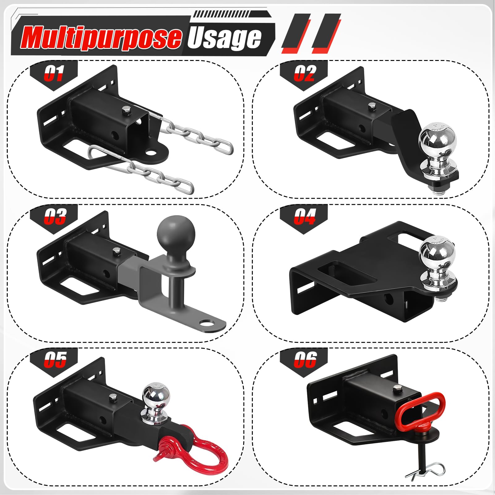 Four-slotted mounting holes simplify alignment during installation