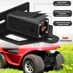 CAROD heavy-duty steel construction supports demanding towing tasks