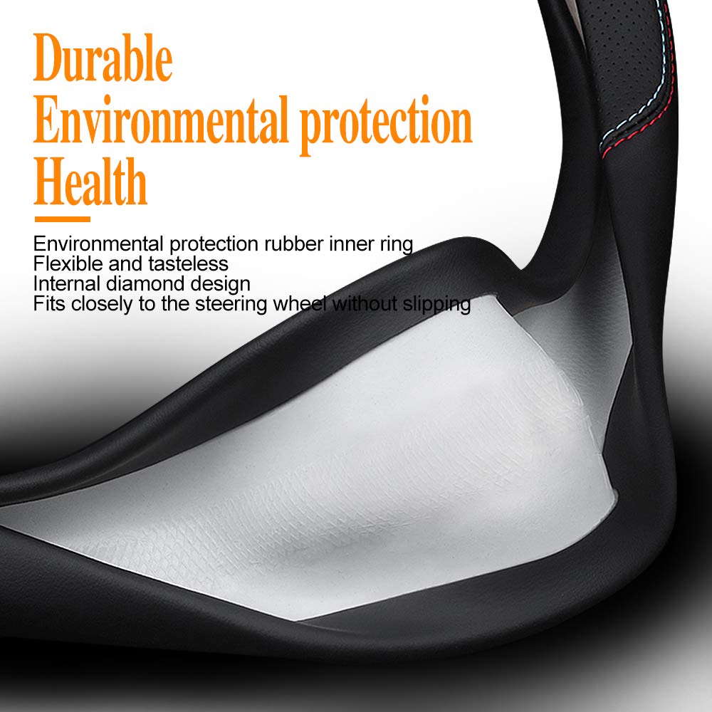 Carodi 15-inch D-shaped fit for many car models enhances styling