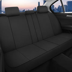 CAROMOP split-bench compatible seat cover designed for flexible car interiors