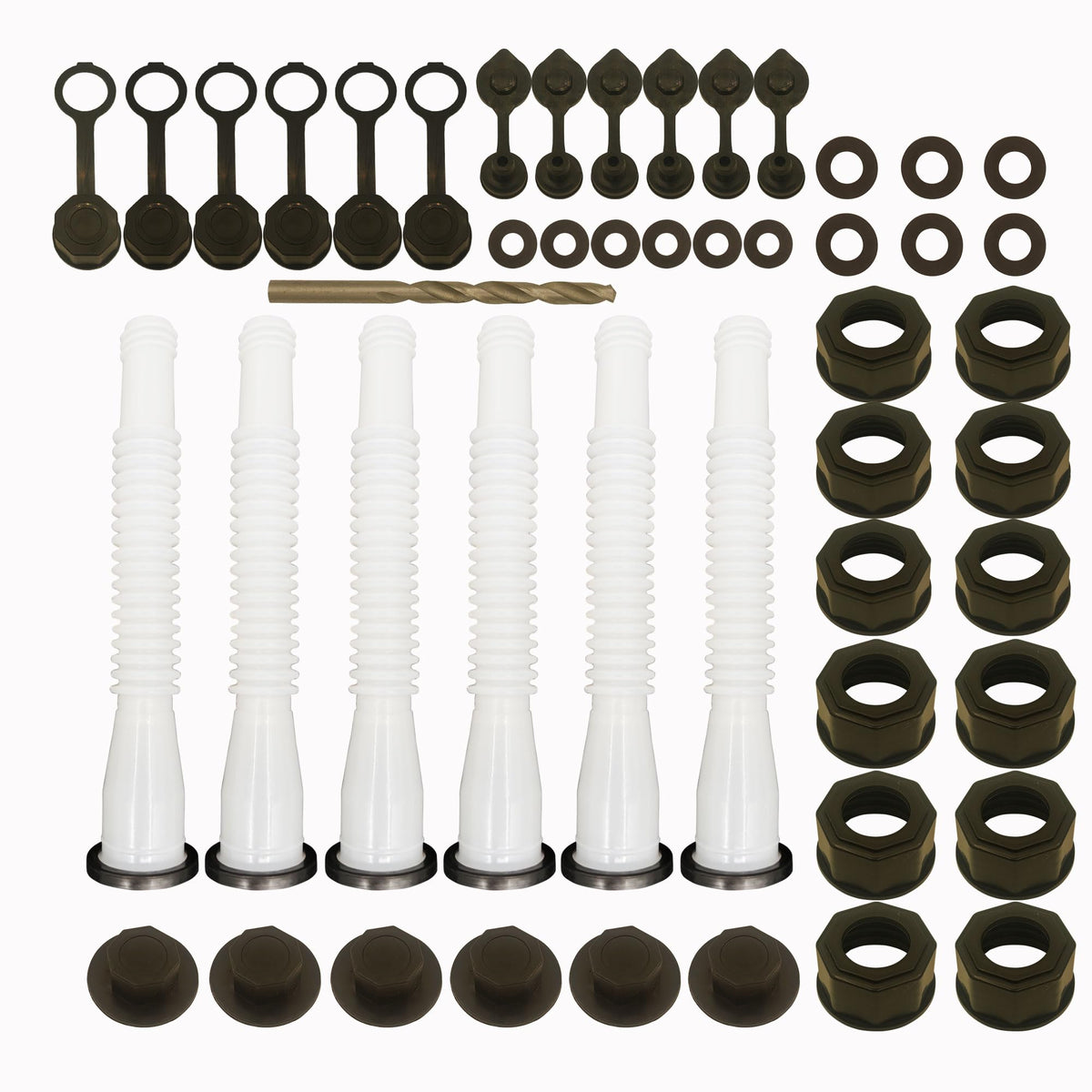 CARONIN gas can spout replacement kit assembly for spill-free refueling.
