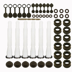 CARONIN gas can spout replacement kit assembly for spill-free refueling.