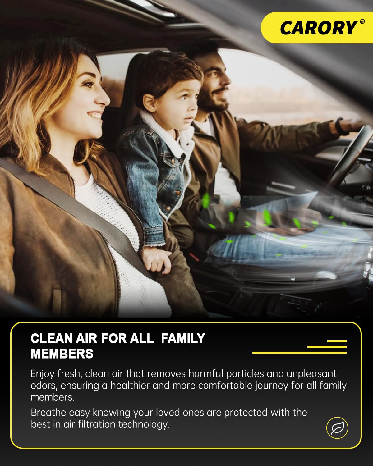 Carory cabin air filter activated carbon for Subaru Ascent improves air quality.