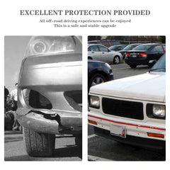 CarPartsDepot ABS construction front grille, lightweight and impact resistant
