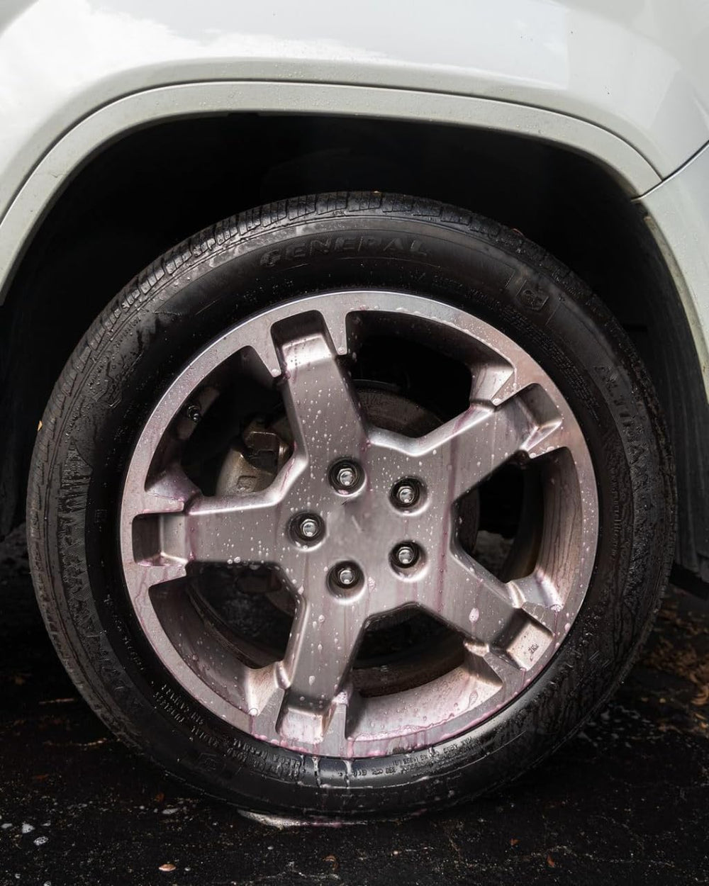 CARPRO CARRO WheelX removes grease around calipers and wheel wells.