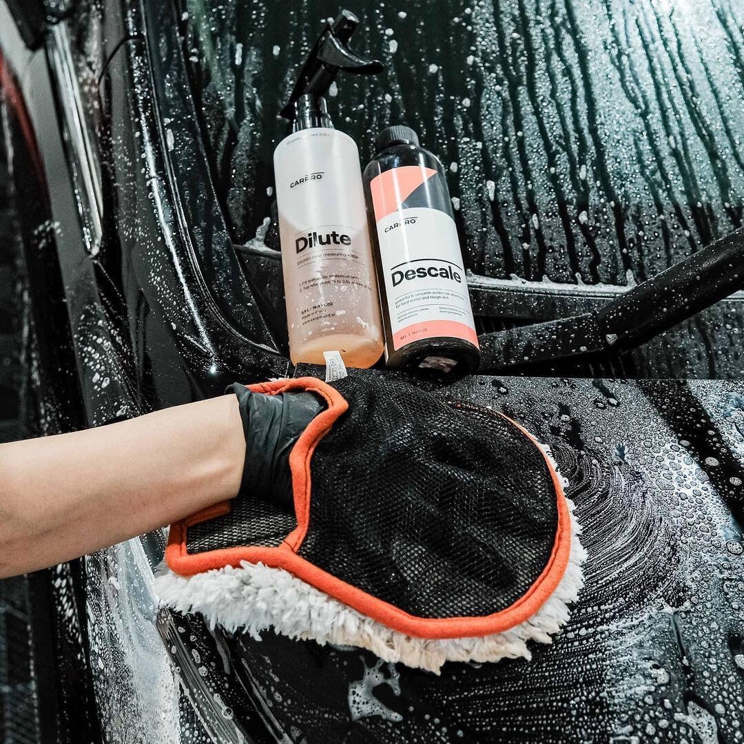 CARPRO Descale removes wax and sealant layers for prep before polishing